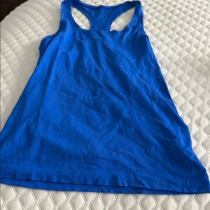 Lululemon Athletica Bright Blue Racerback Tank
